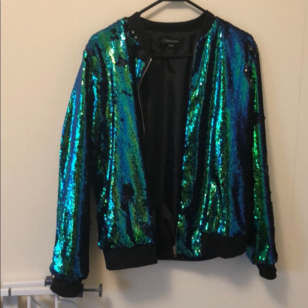 Sequin jacket